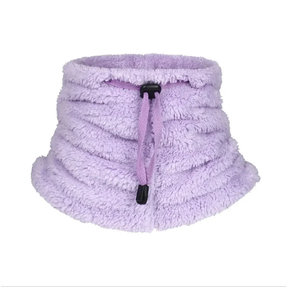 Winter Fleece Neck Warmer Gaiter Half Face Mask Men Women Windproof Ski Bandana